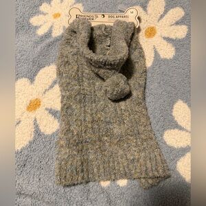 Blue/Green Dog Sweater